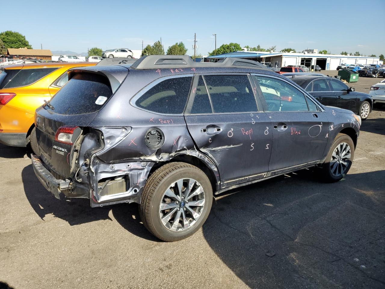 2015 Subaru Outback 2.5I Limited VIN: 4S4BSAJC4F3249387 Lot: 60112864