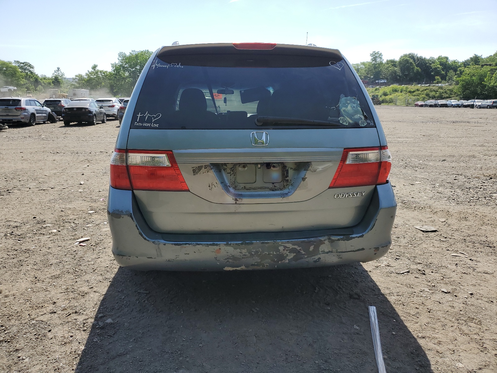 5FNRL38465B076368 2005 Honda Odyssey Ex