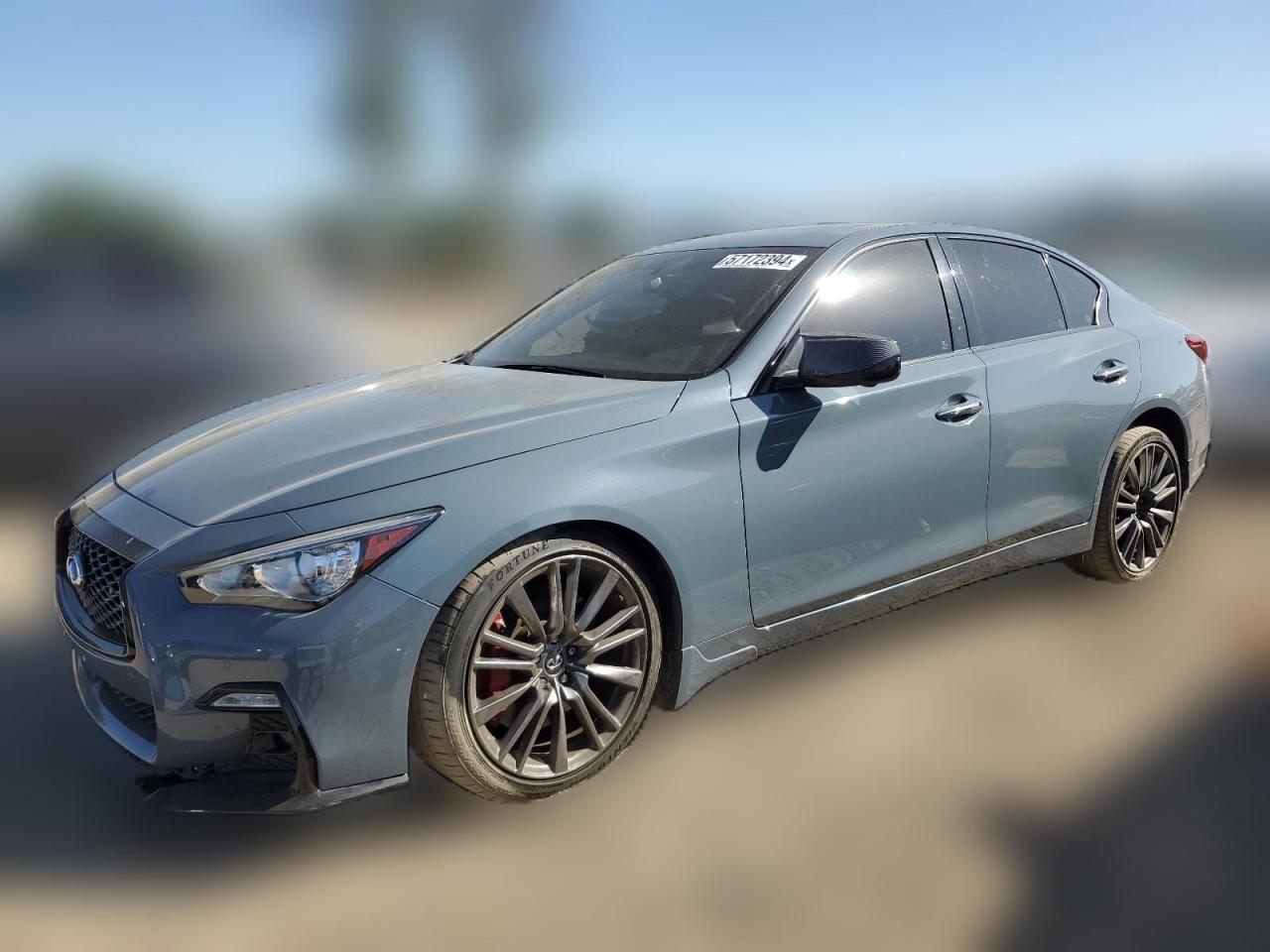 2021 Infiniti Q50 Red Sport 400 VIN: JN1FV7DP3MM850542 Lot: 57172394