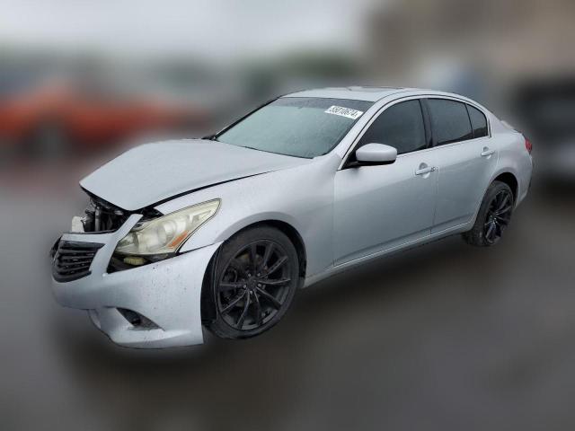 Седаны INFINITI G37 2012 Серебристый