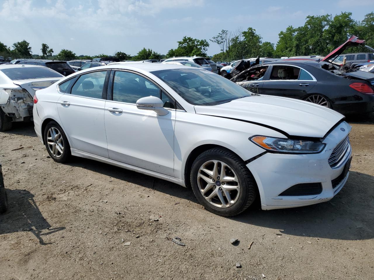 2014 Ford Fusion Se VIN: 1FA6P0H71E5383678 Lot: 59124514