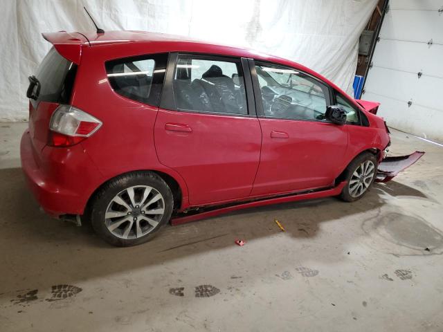  HONDA FIT 2013 Червоний