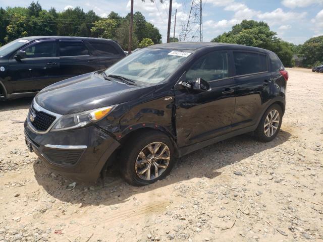  KIA SPORTAGE 2016 Чорний