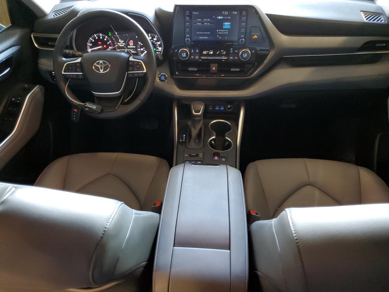 2022 Toyota Highlander Xle VIN: 5TDGZRBH7NS595140 Lot: 58865964