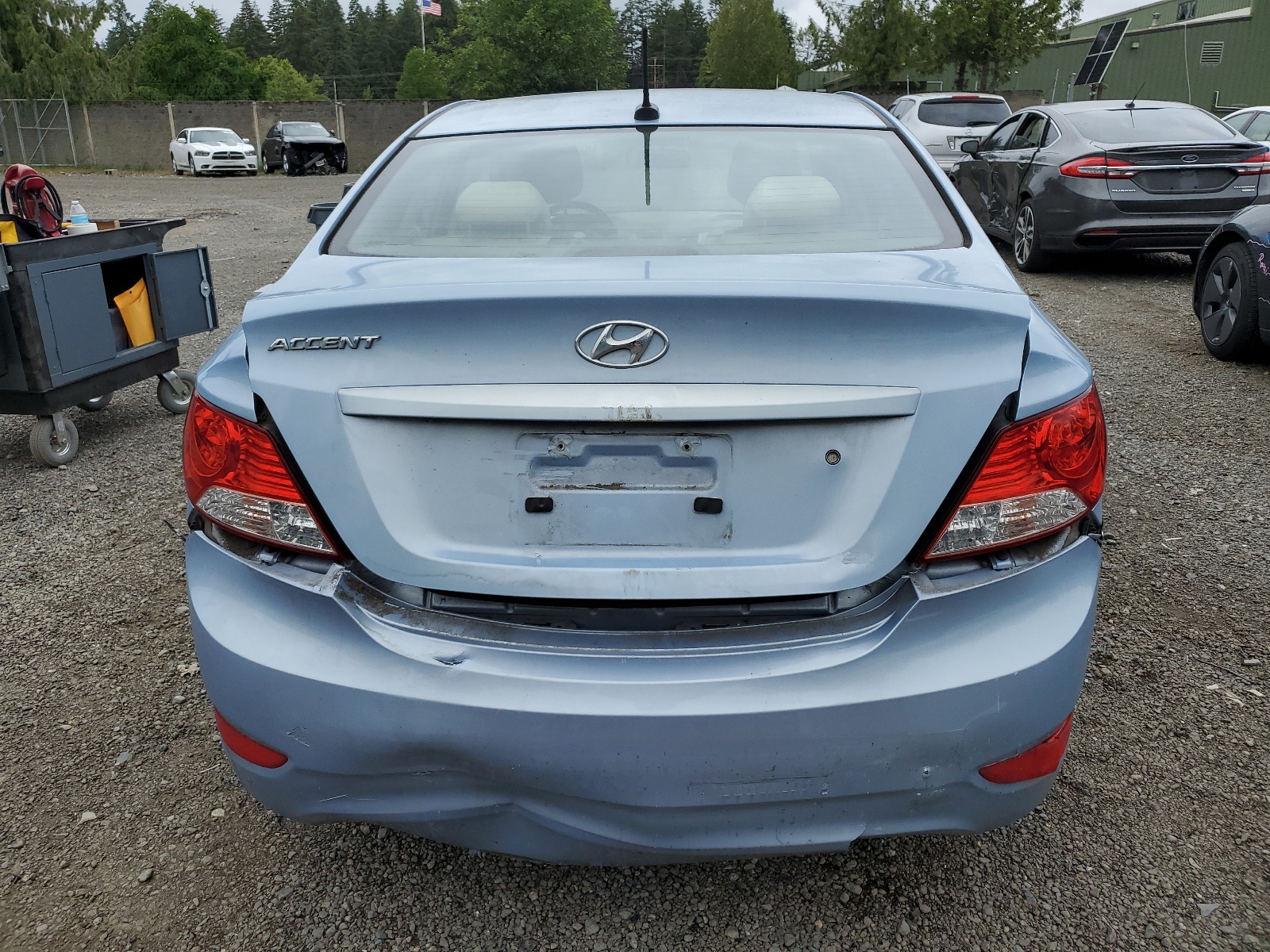 KMHCU4AE6DU461670 2013 Hyundai Accent Gls