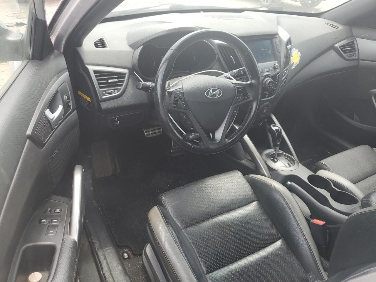 2017 Hyundai Veloster Turbo VIN: KMHTC6AE3HU313819 Lot: 59428794