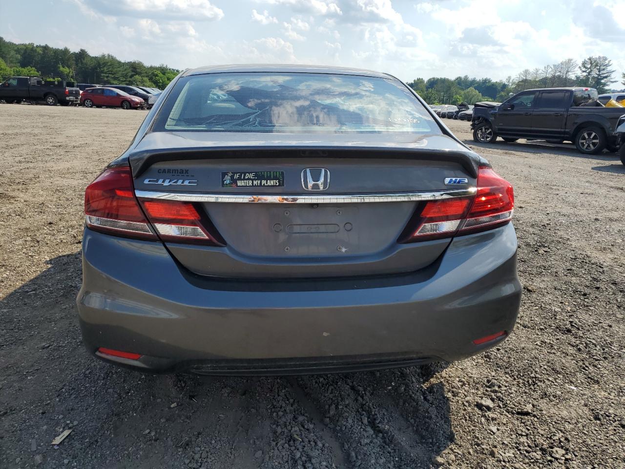 2013 Honda Civic Hf VIN: 2HGFB2F62DH533496 Lot: 59252664