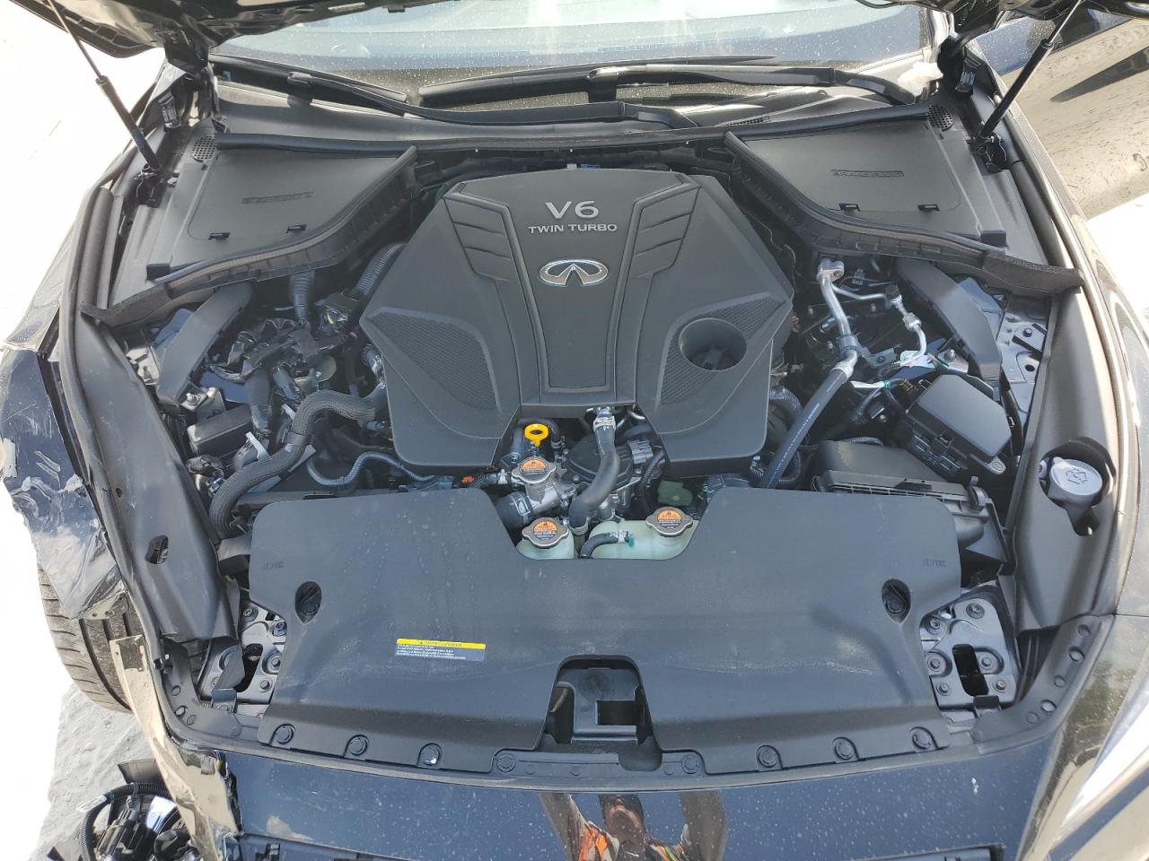 2023 Infiniti Q50 Red Sport 400 VIN: JN1FV7DP9PM570404 Lot: 60103884