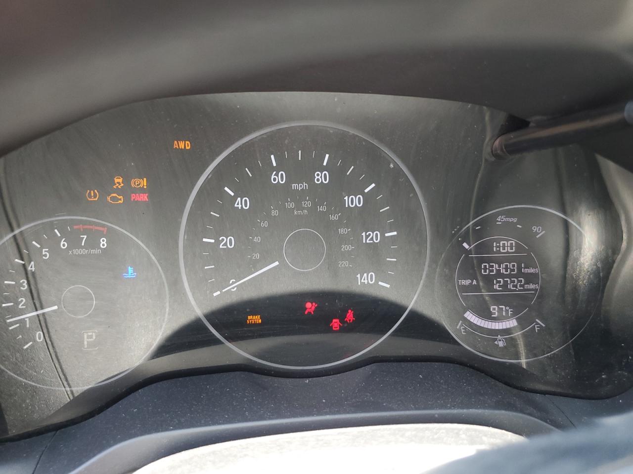 2019 Honda Hr-V Lx VIN: 3CZRU6H38KM718063 Lot: 60702074