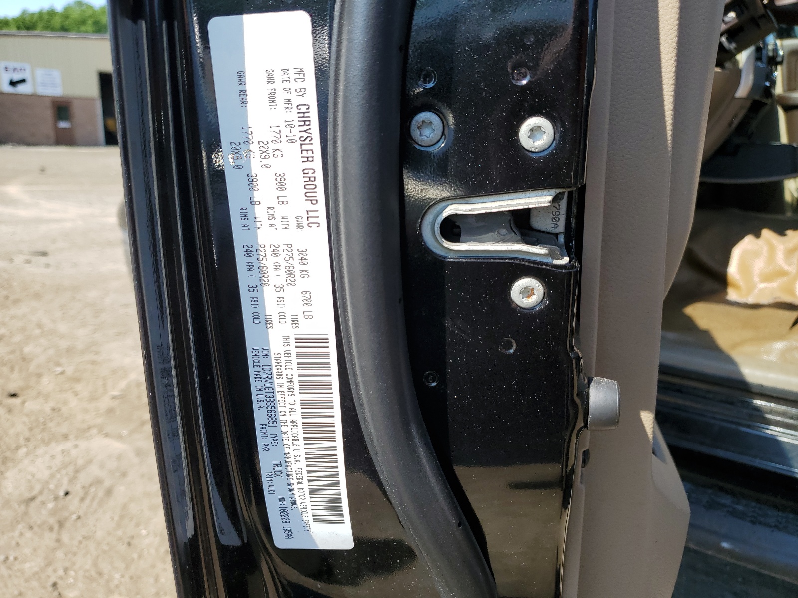 1D7RV1GT3BS566651 2011 Dodge Ram 1500