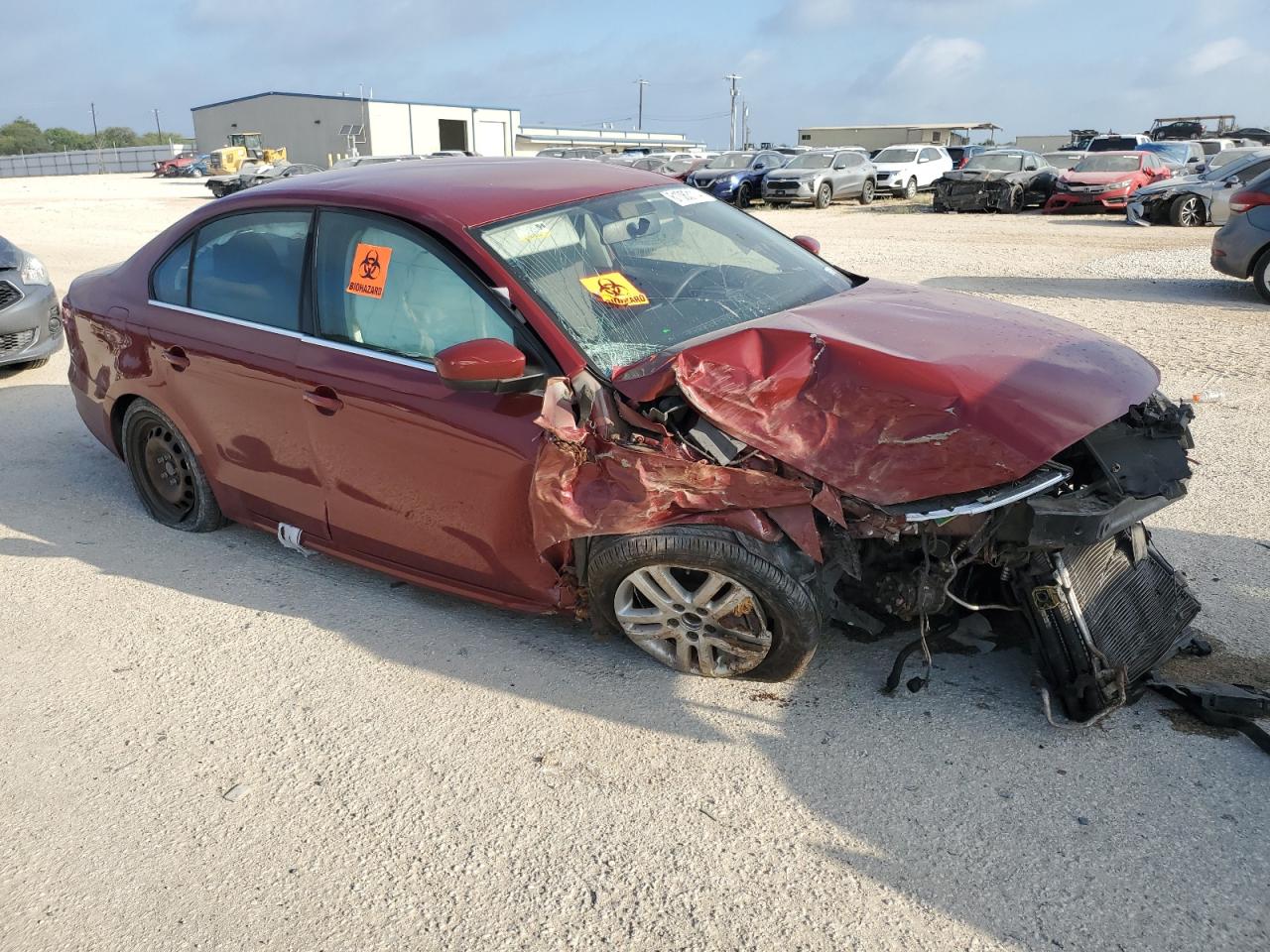 2017 Volkswagen Jetta S VIN: 3VW2B7AJ0HM261184 Lot: 61083114