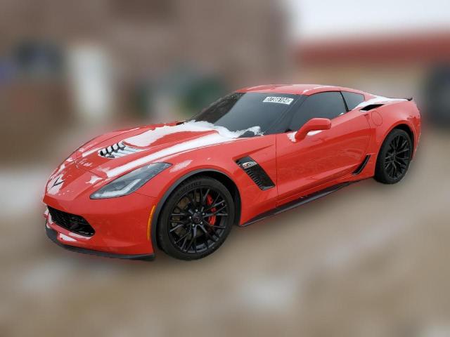  CHEVROLET CORVETTE 2017 Червоний