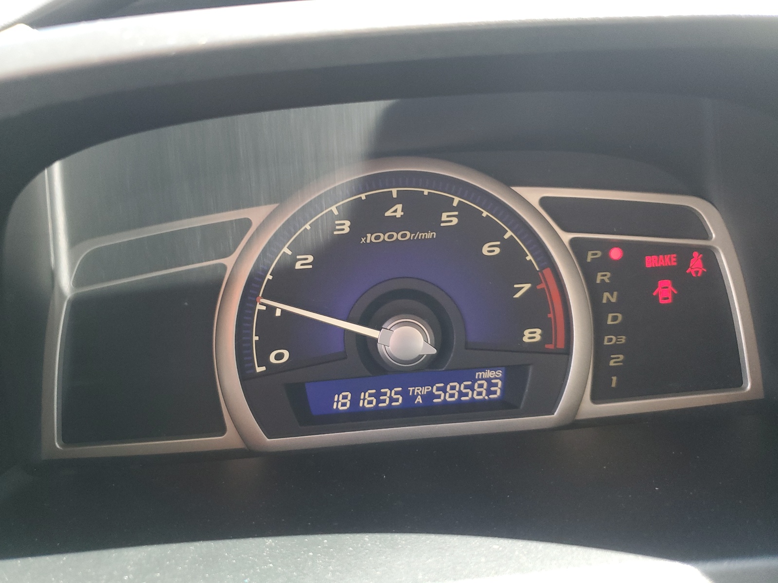 2HGFA16819H534578 2009 Honda Civic Ex