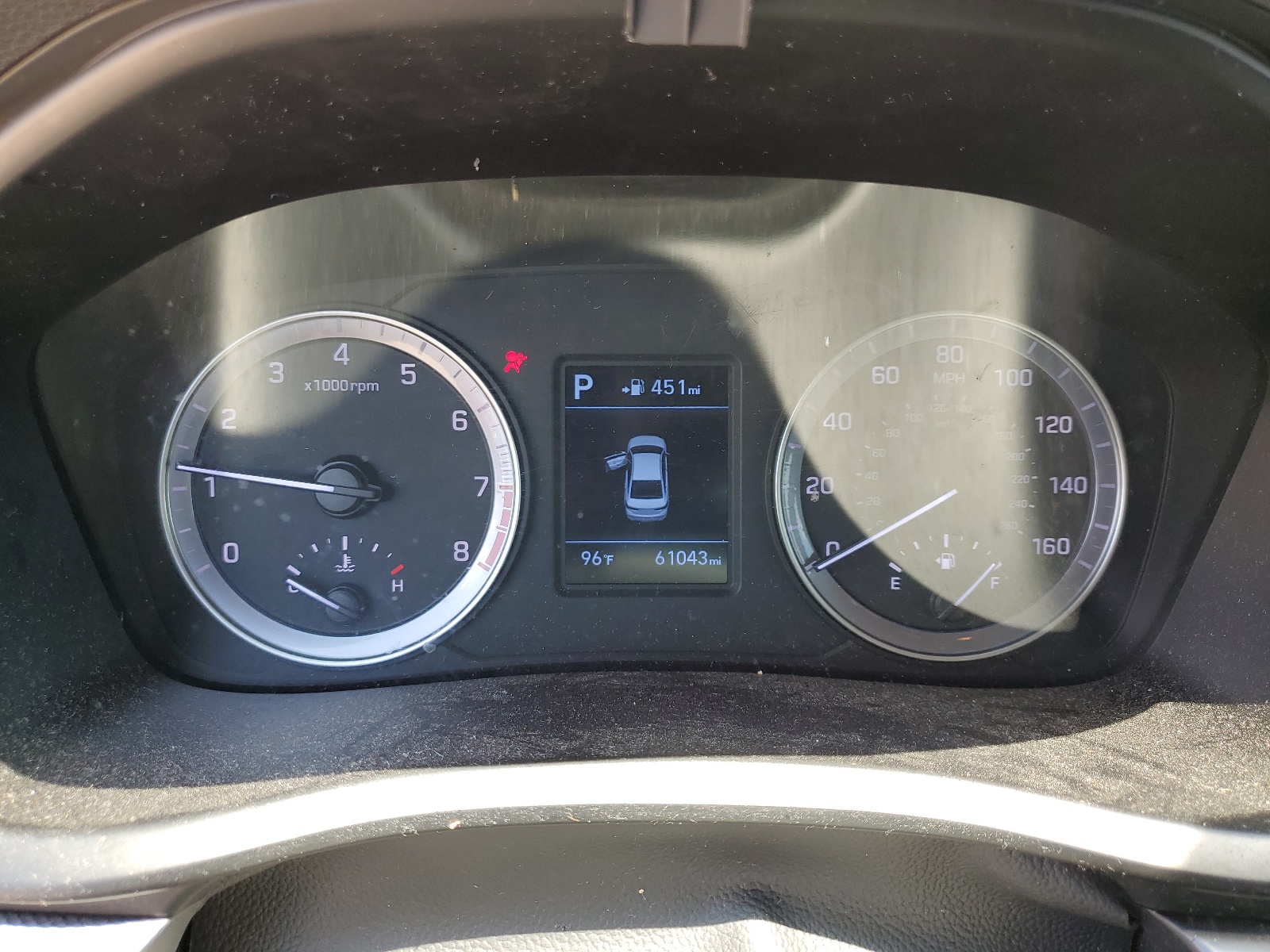 2019 Hyundai Sonata Se vin: 5NPE24AF7KH735039