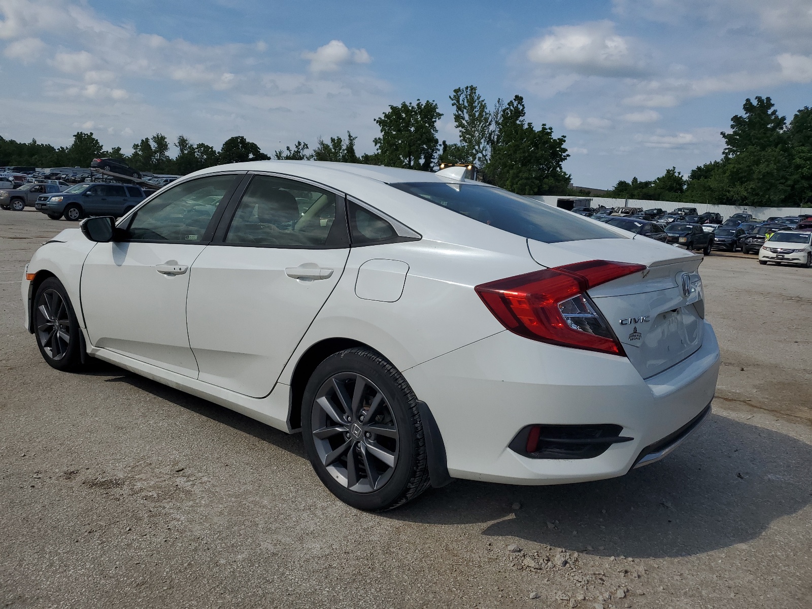 2019 Honda Civic Ex vin: JHMFC1F39KX003707