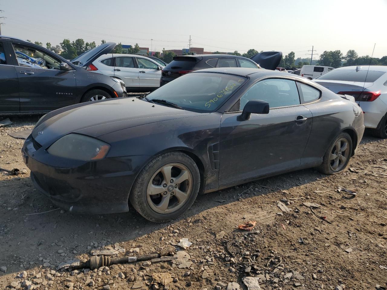 2005 Hyundai Tiburon VIN: KMHHM65D95U187465 Lot: 59063404