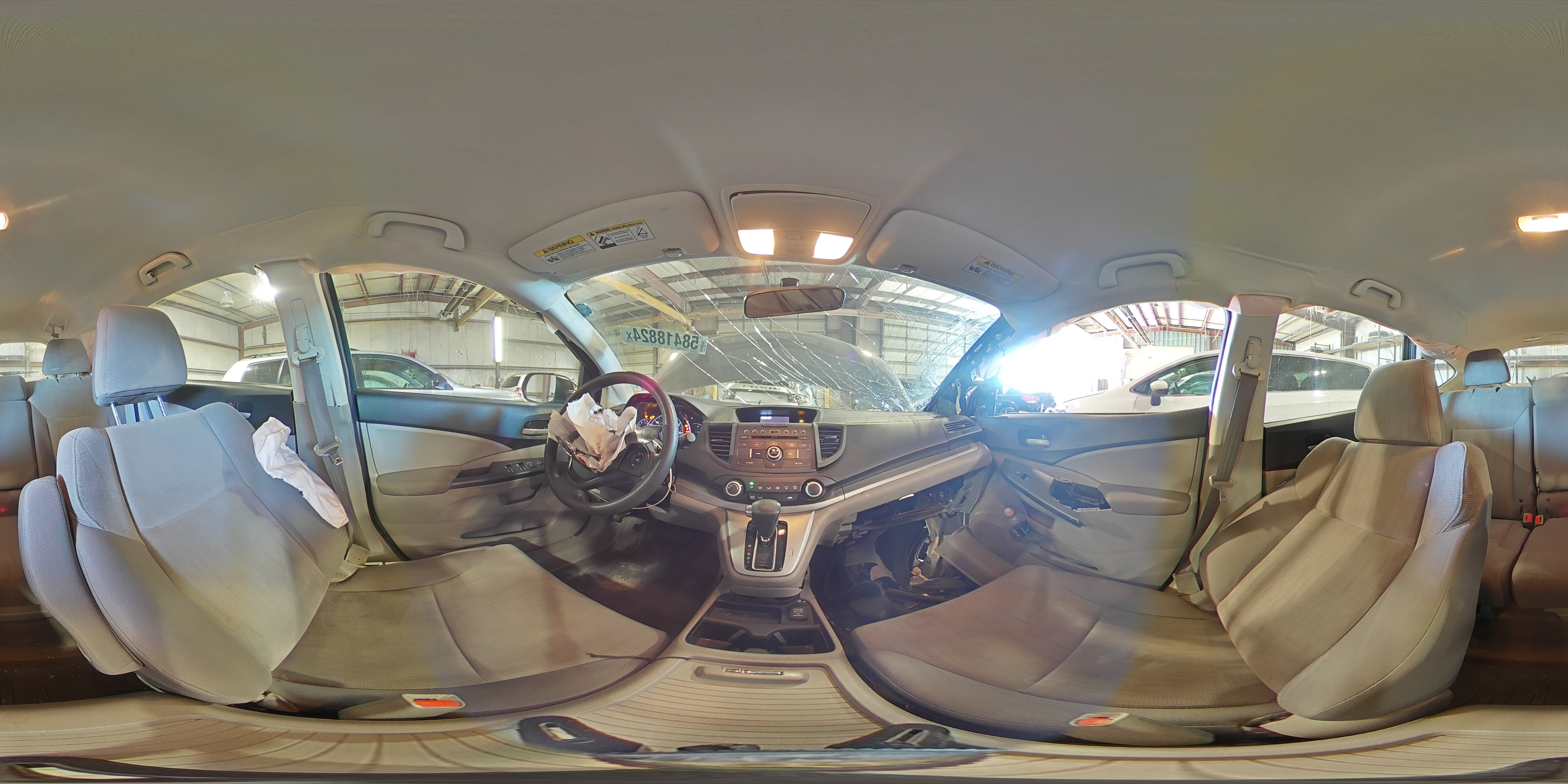 2013 Honda Cr-V Lx VIN: 2HKRM4H36DH671120 Lot: 58418824