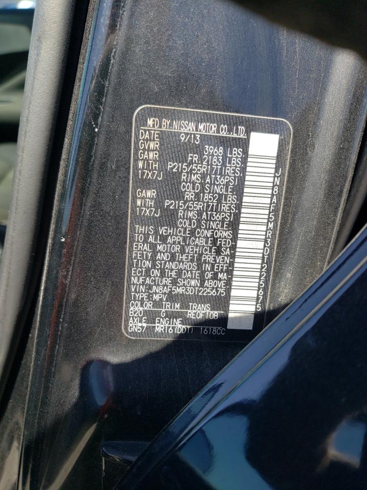 2013 Nissan Juke S VIN: JN8AF5MR3DT225675 Lot: 58253644