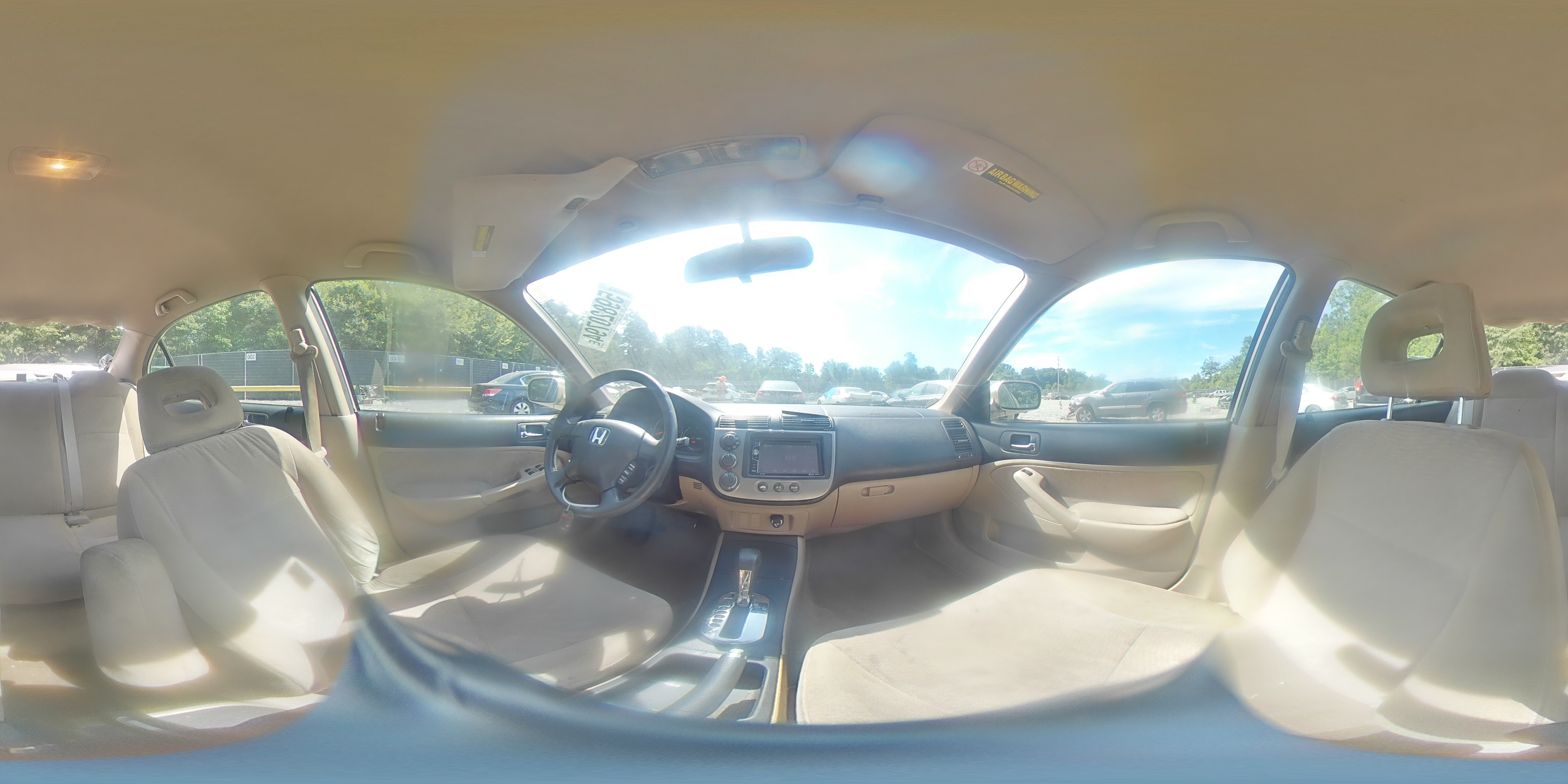 2003 Honda Civic Hybrid VIN: JHMES96623S004235 Lot: 59820794