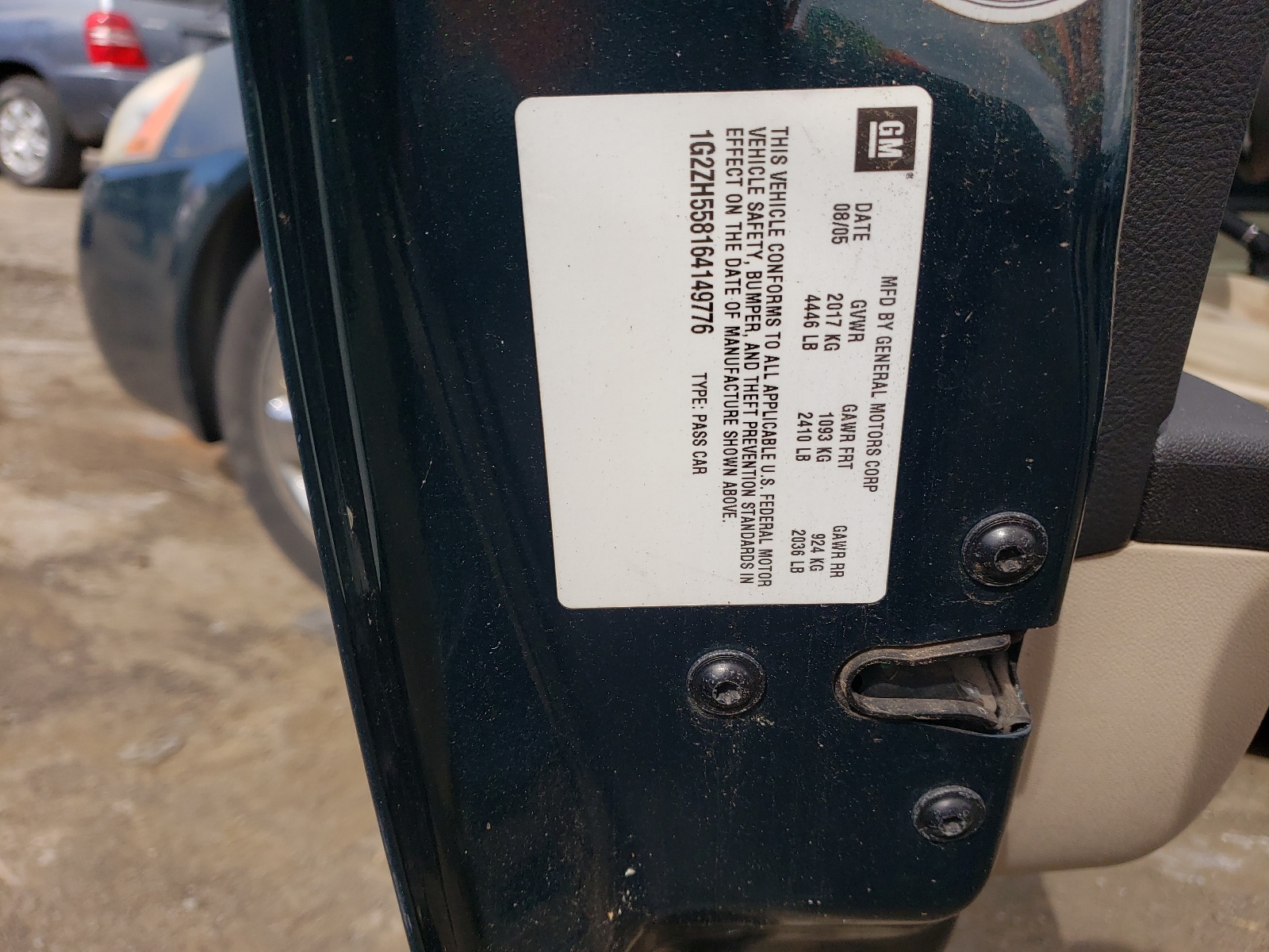 1G2ZH558164149776 2006 Pontiac G6 Gt