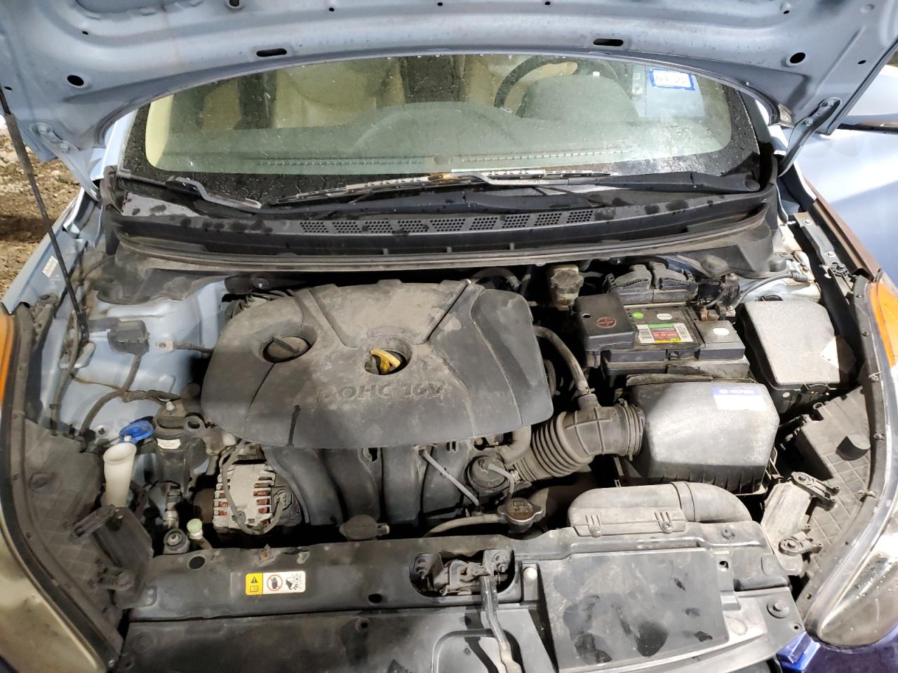 2012 Hyundai Elantra Gls VIN: KMHDH4AE4CU324170 Lot: 72264384