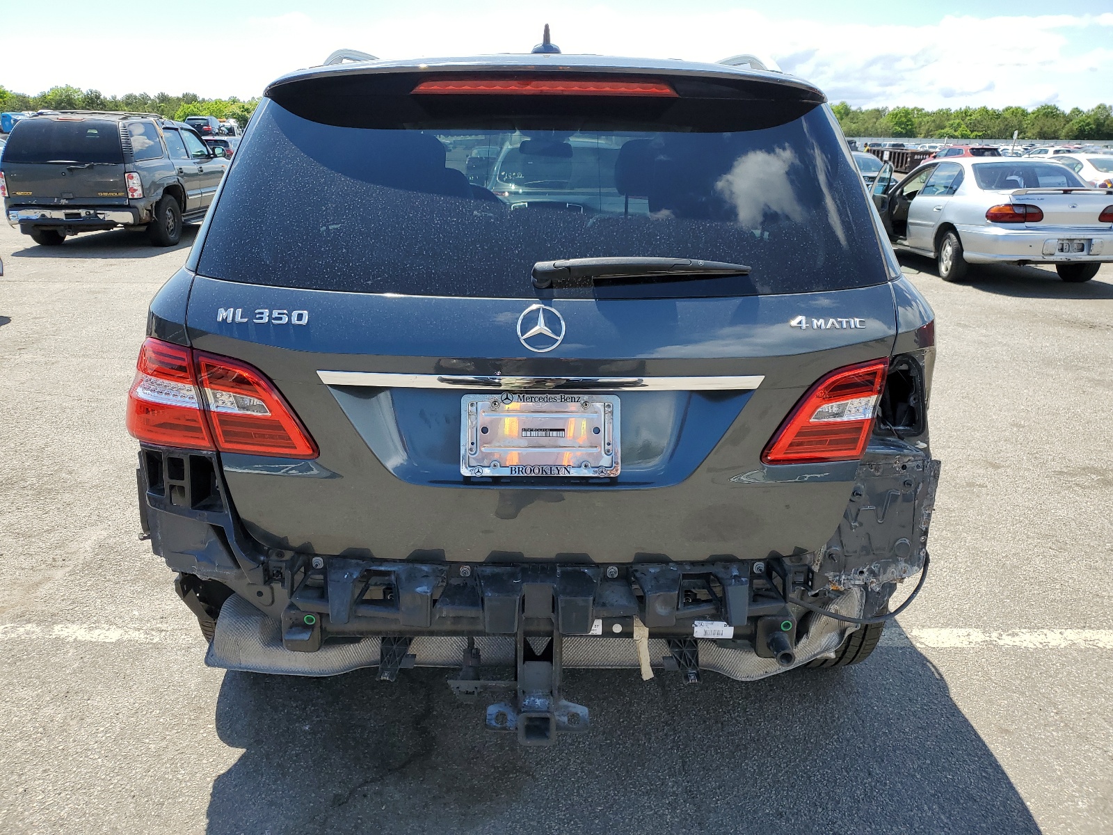 4JGDA5HB9EA391082 2014 Mercedes-Benz Ml 350 4Matic