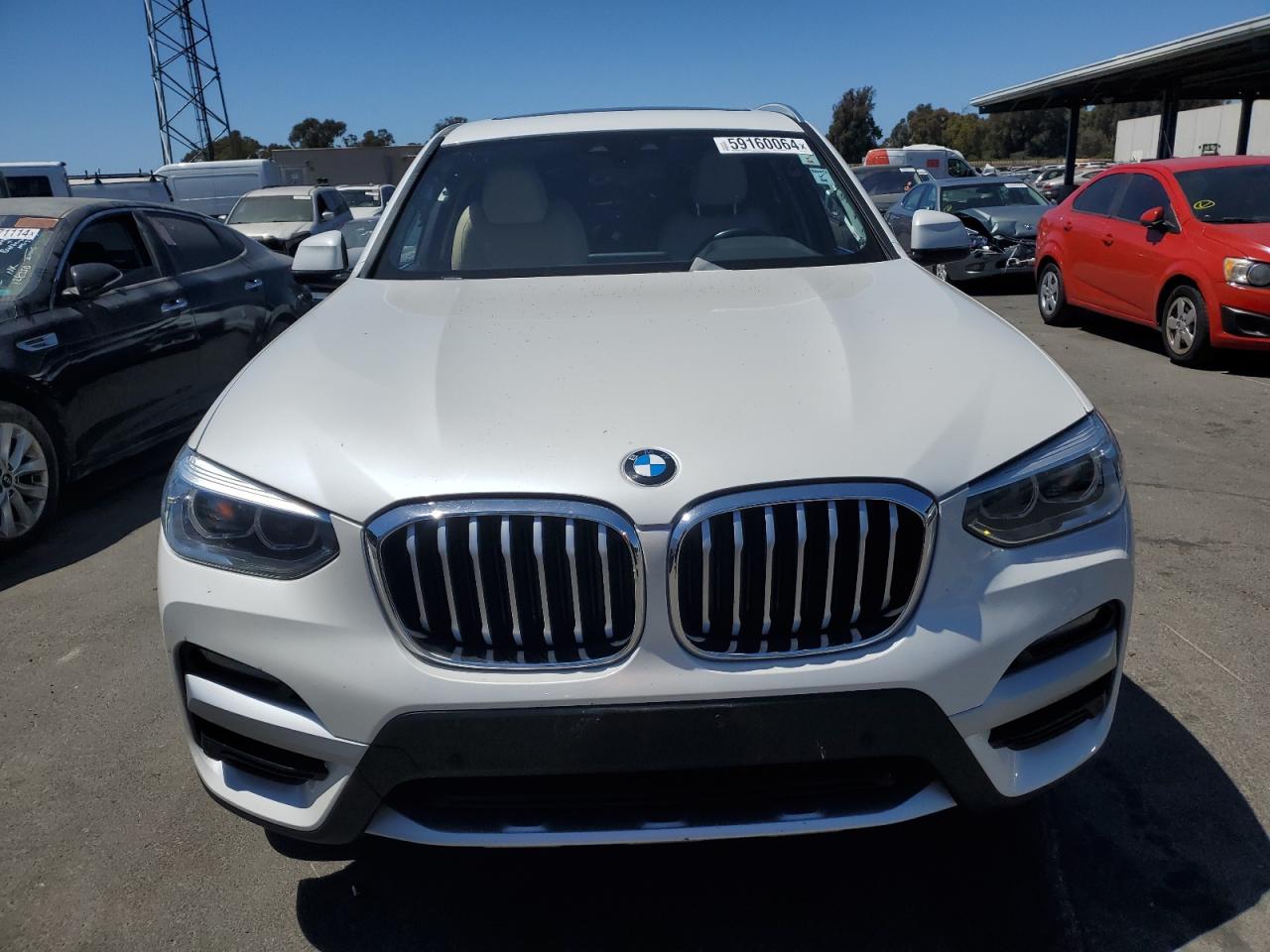 2021 BMW X3 xDrive30I VIN: 5UXTY5C05M9H84614 Lot: 59160064