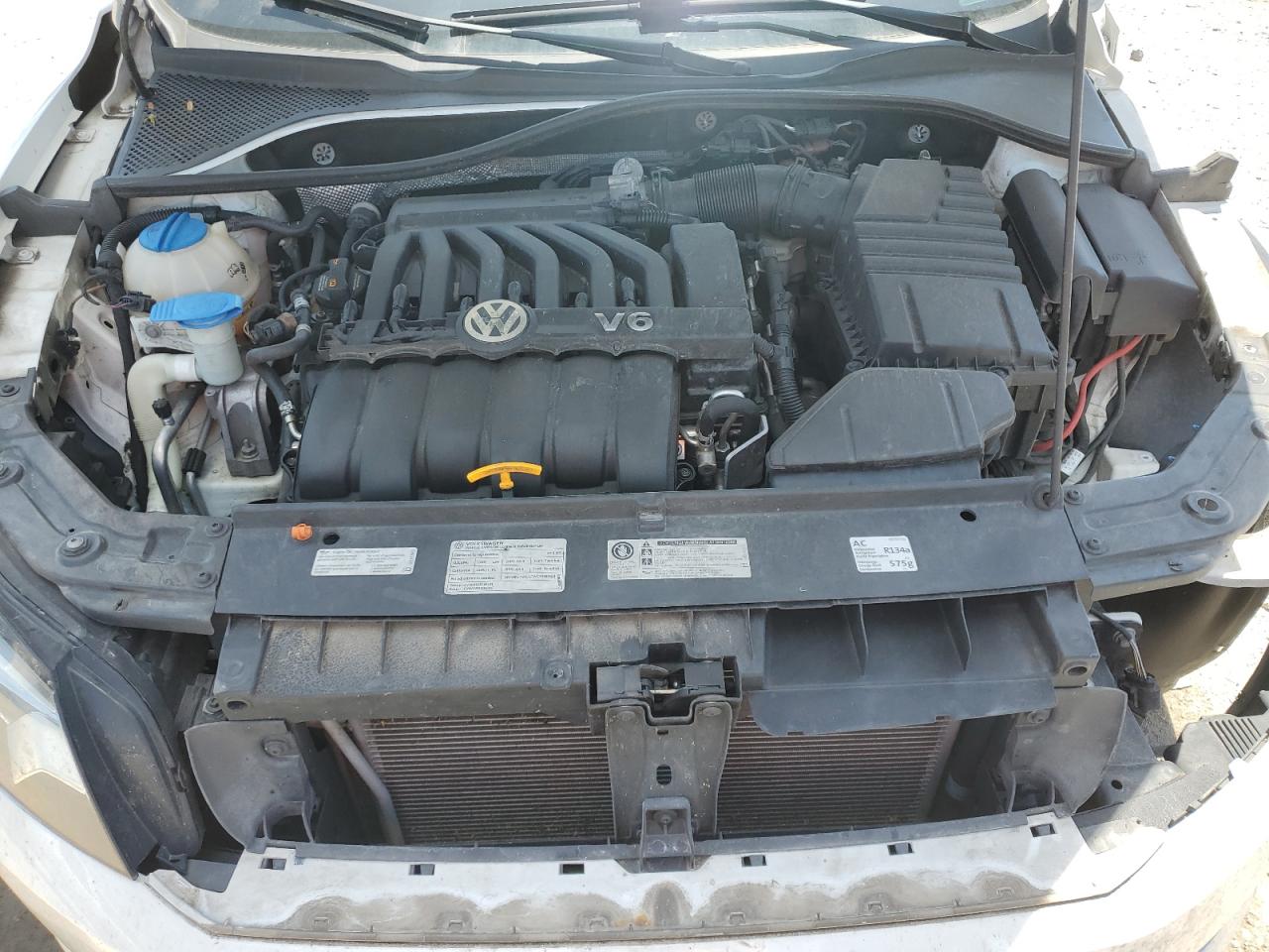 2012 Volkswagen Passat Se VIN: 1VWBM7A36CC088051 Lot: 57018934