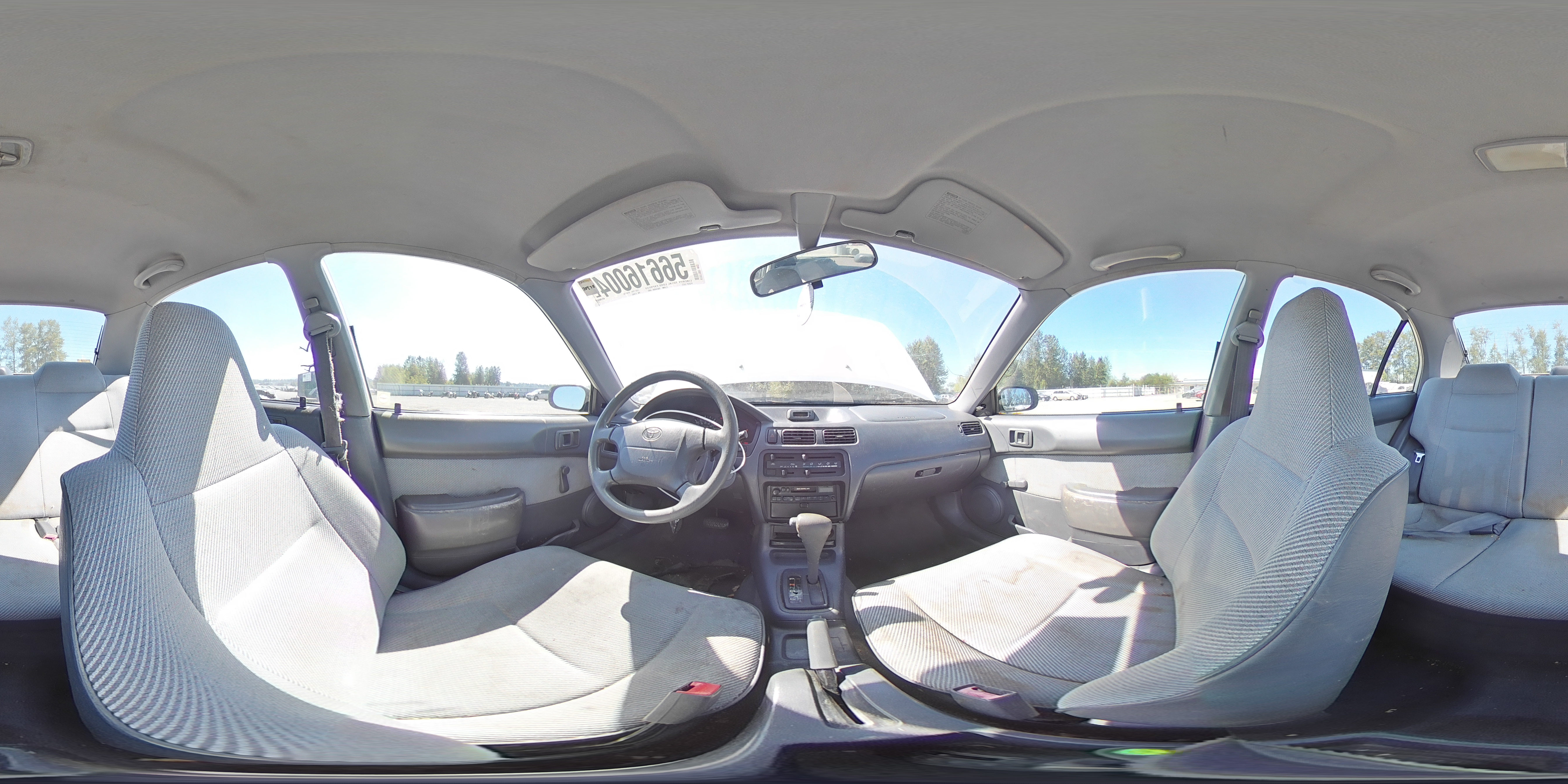 1995 Toyota Tercel Dx VIN: JT2EL56E9S7019405 Lot: 56616004