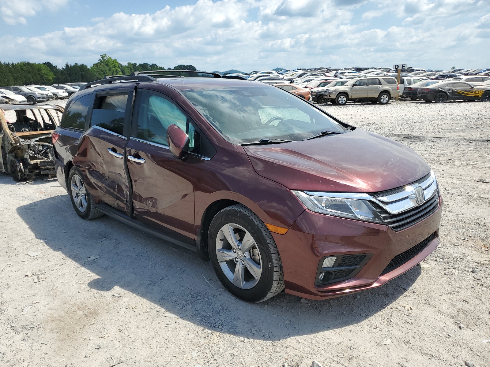 2019 Honda Odyssey Exl vin: 5FNRL6H79KB015877