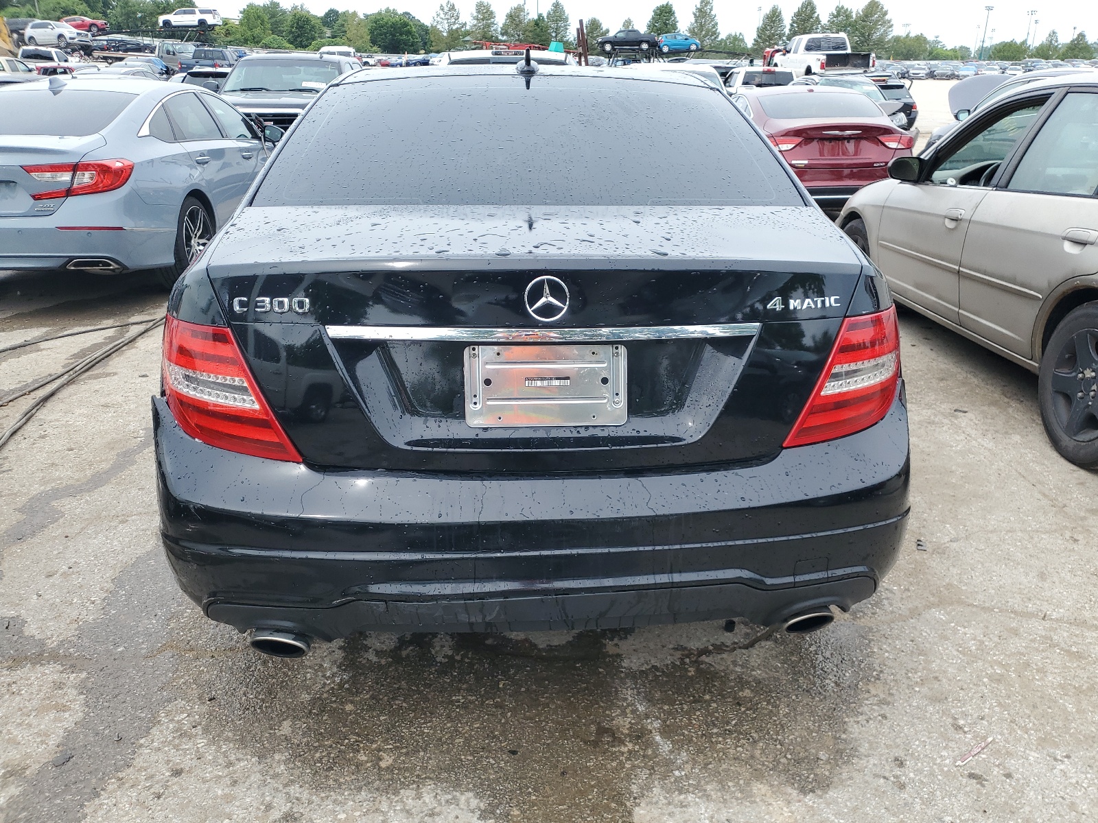 WDDGF8BB3CR229188 2012 Mercedes-Benz C 300 4Matic