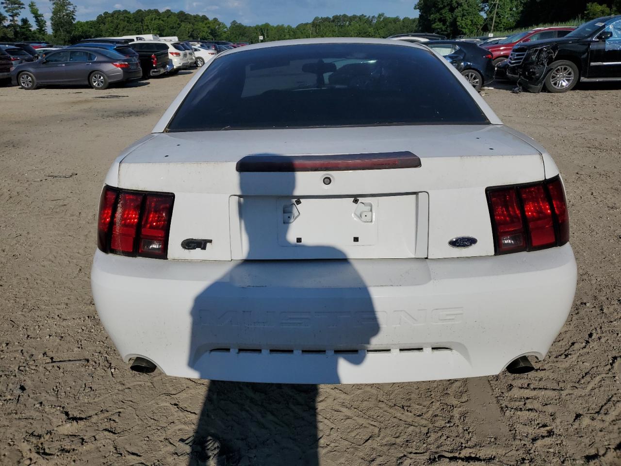 2003 Ford Mustang Gt VIN: 1FAFP42X63F451707 Lot: 58305644