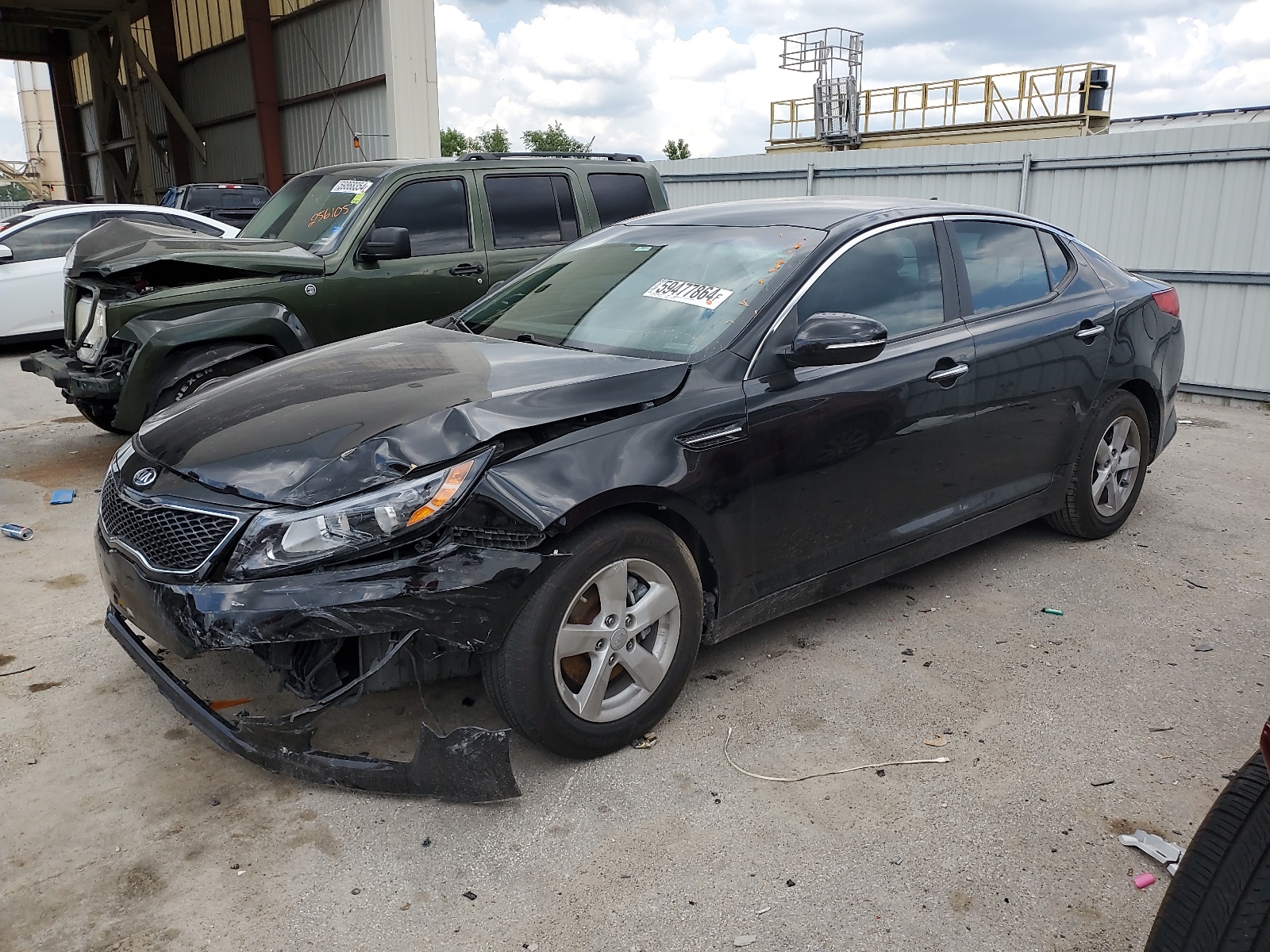 2015 Kia Optima Lx vin: 5XXGM4A79FG429215