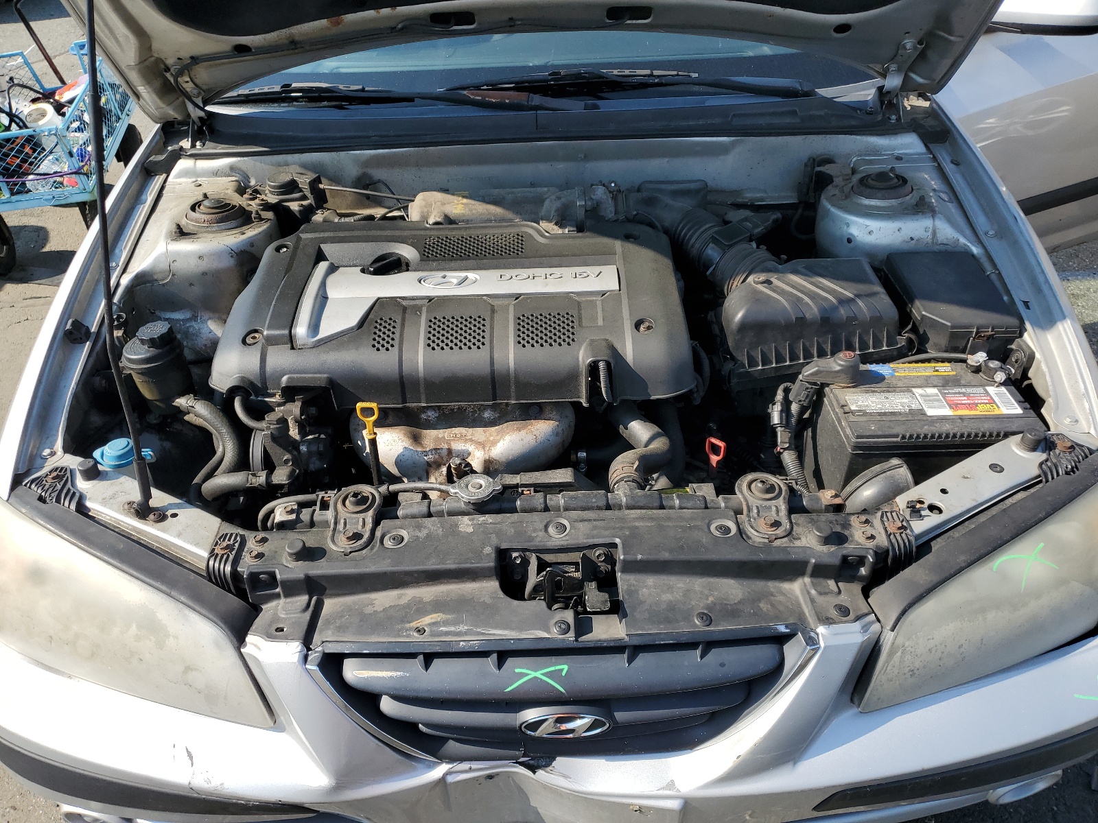 KMHDN56DX5U143270 2005 Hyundai Elantra Gls