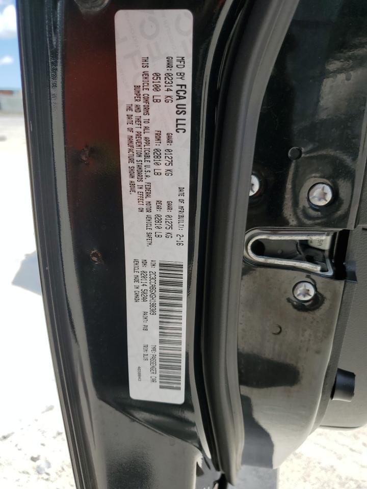 2016 Chrysler 300 S VIN: 2C3CCABGXGH198309 Lot: 57565204