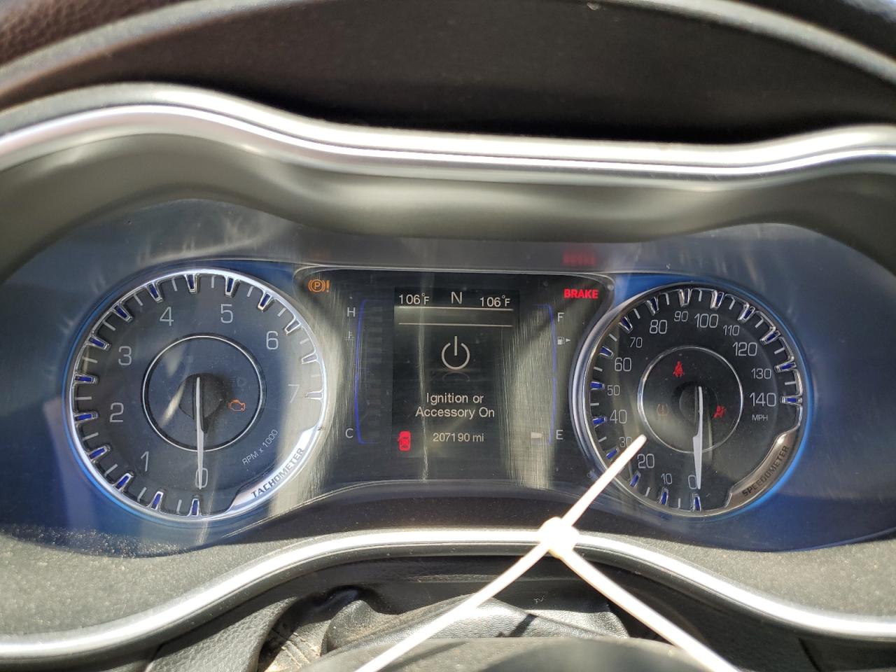 2015 Chrysler 200 Limited VIN: 1C3CCCAB5FN722909 Lot: 60766104