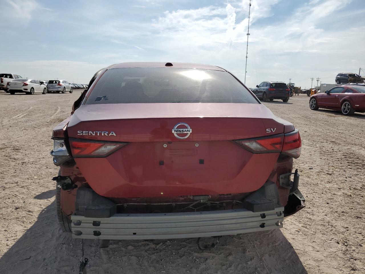 2022 Nissan Sentra Sv VIN: 3N1AB8CV6NY264893 Lot: 60652984