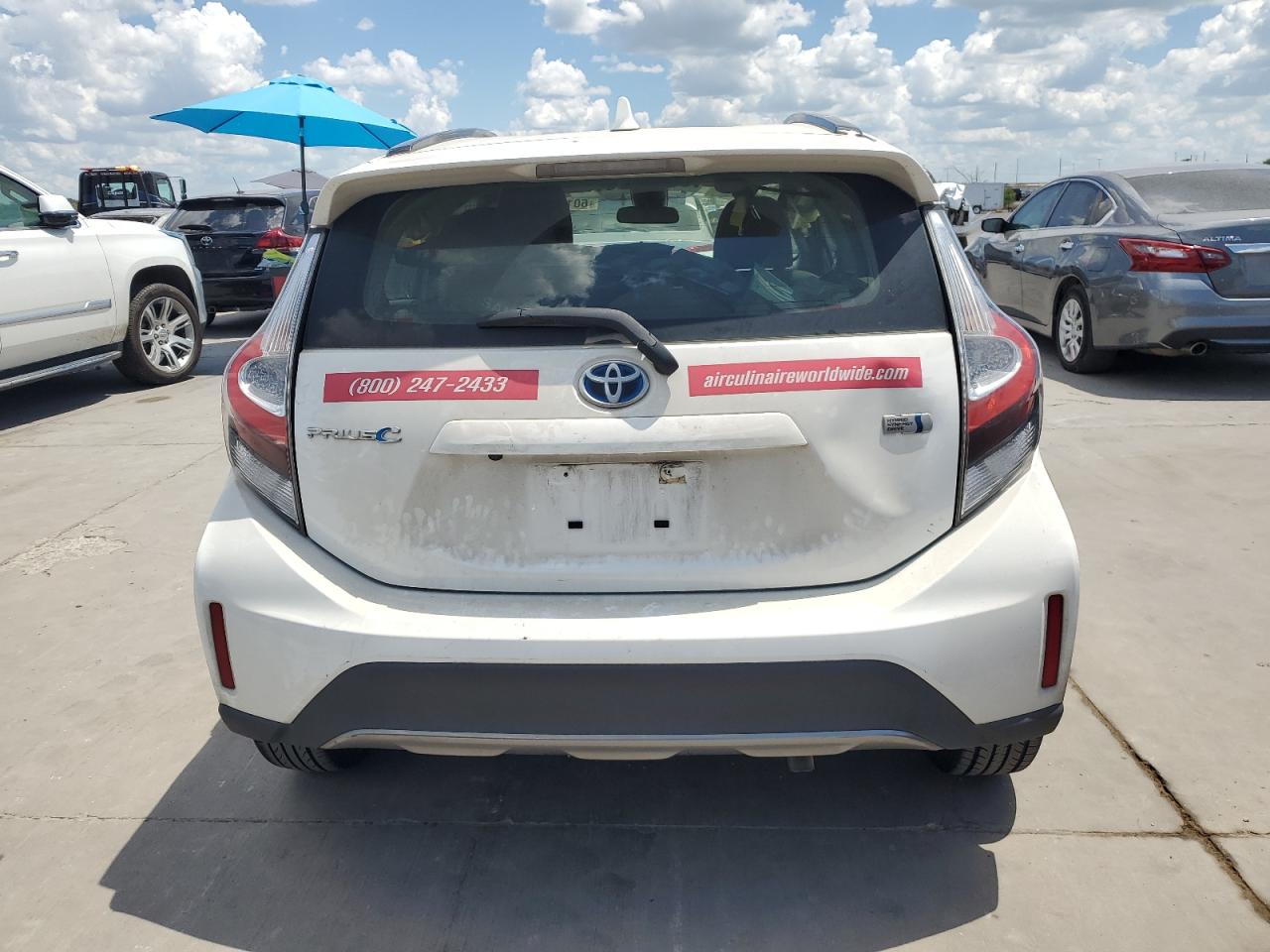 VIN JTDKDTB34K1626332 2019 TOYOTA PRIUS no.6