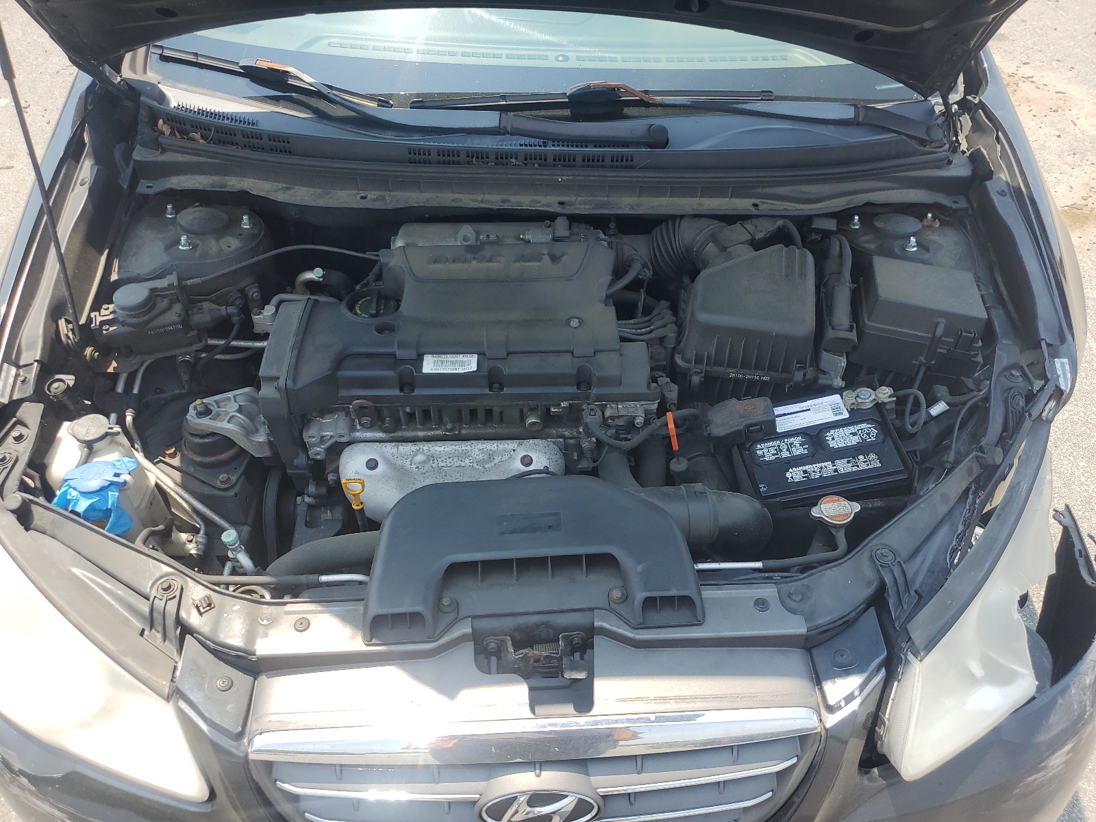 KMHDU46D28U355355 2008 Hyundai Elantra Gls