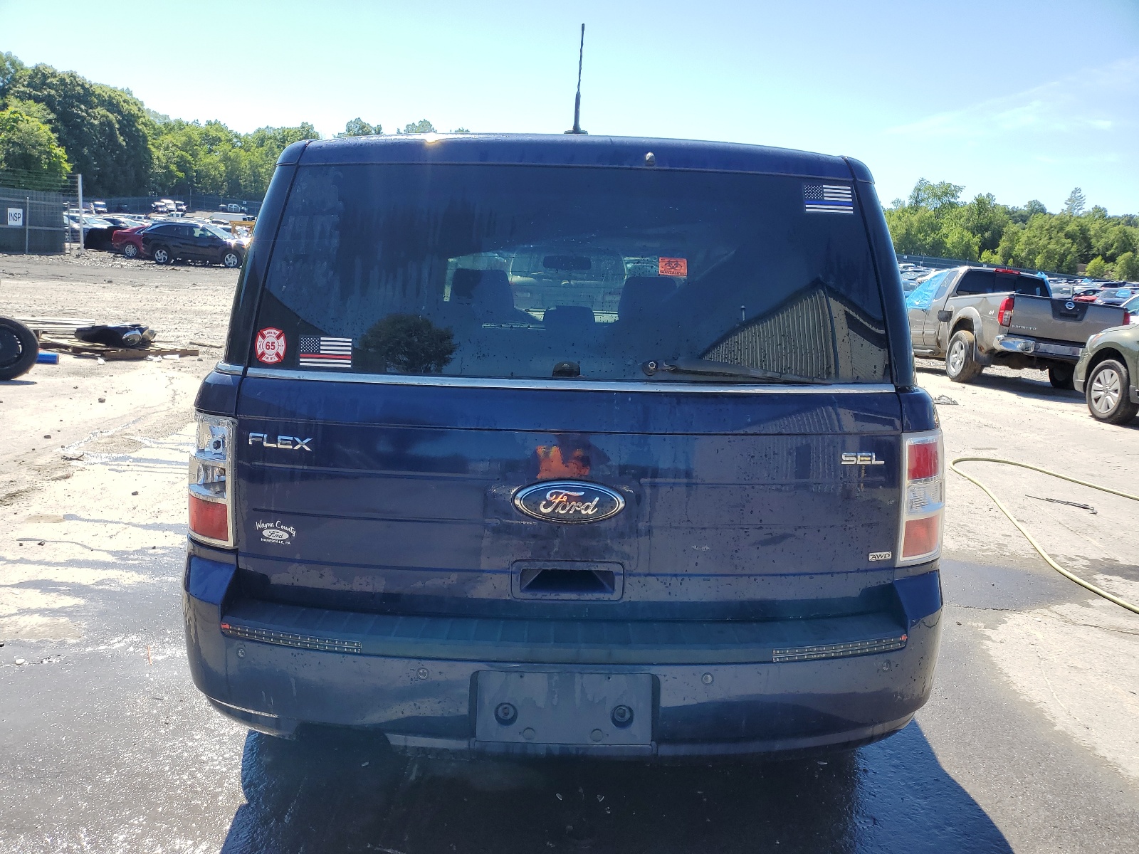 2FMHK6CC4BBD05472 2011 Ford Flex Sel