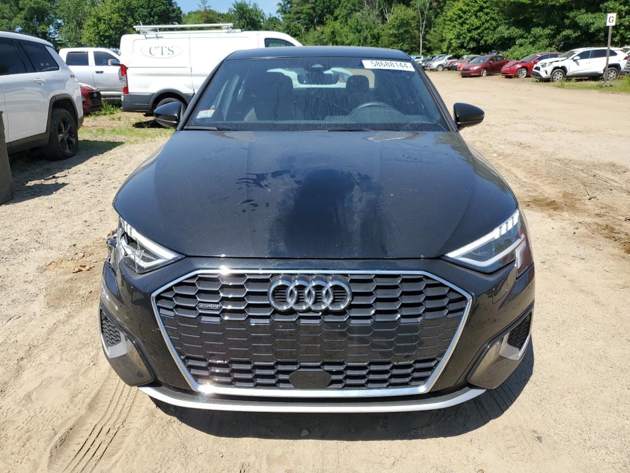 2024 Audi A3 Premium VIN: WAUGUDGY6RA001485 Lot: 58688144