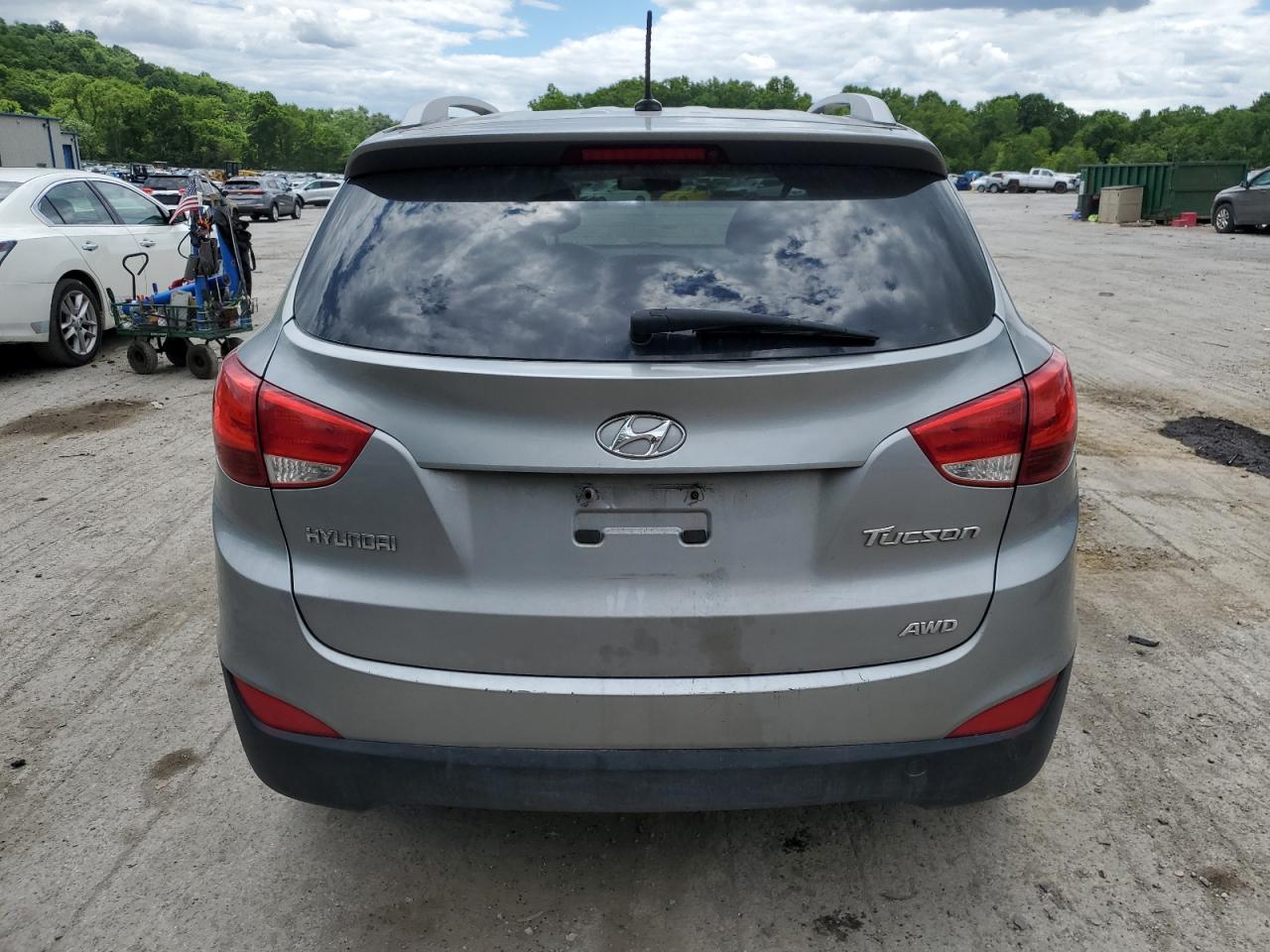 2013 Hyundai Tucson Gls VIN: KM8JUCAC4DU731981 Lot: 58168154