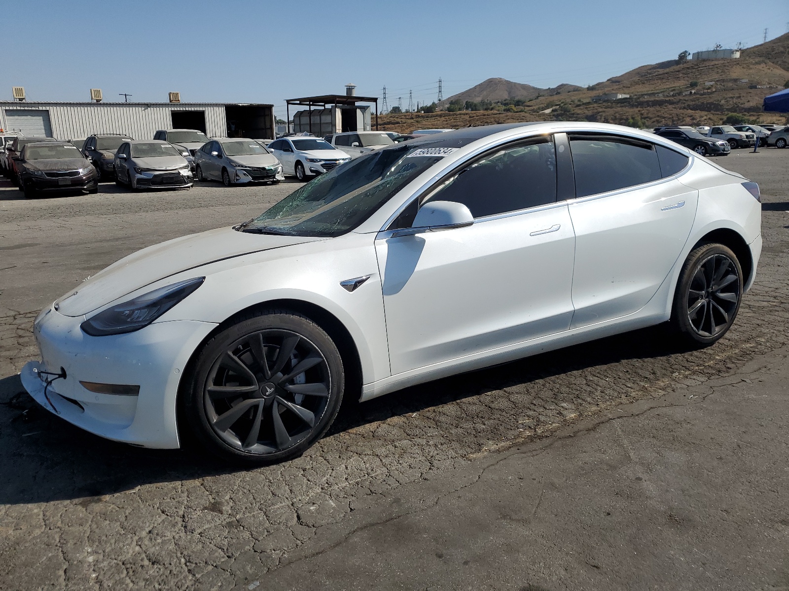 2020 Tesla Model 3 vin: 5YJ3E1EA4LF614786