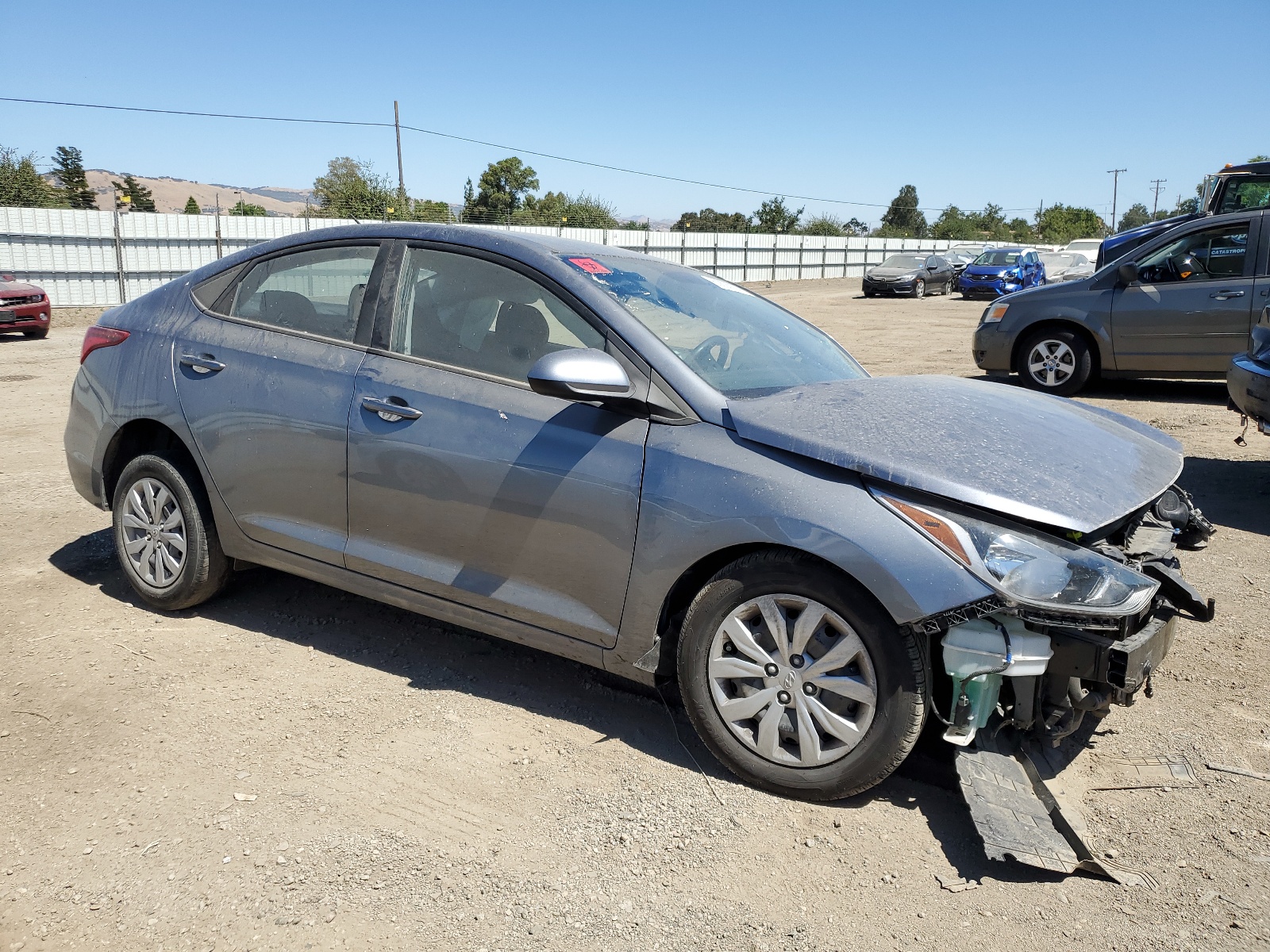 2020 Hyundai Accent Se vin: 3KPC24A63LE125393