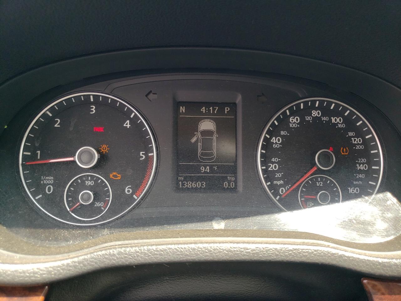 2013 Volkswagen Passat Sel VIN: 1VWCN7A38DC131453 Lot: 78638604