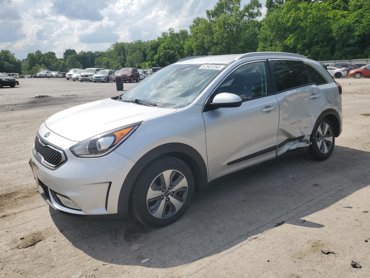 2018 Kia Niro Fe VIN: KNDCB3LC9J5211992 Lot: 57541254