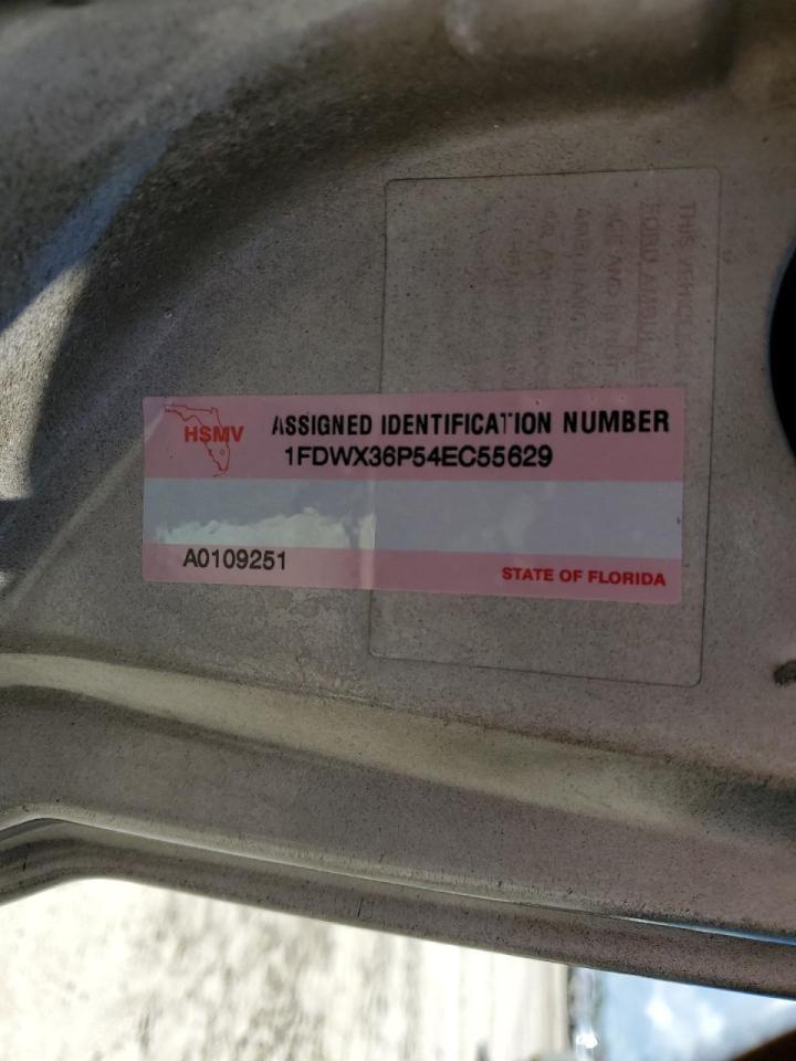 2004 Ford F350 Super Duty VIN: 1FDWX36P54EC55629 Lot: 60813144