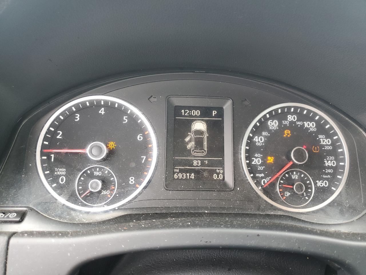 2017 Volkswagen Tiguan S VIN: WVGAV7AX9HK044116 Lot: 59347224