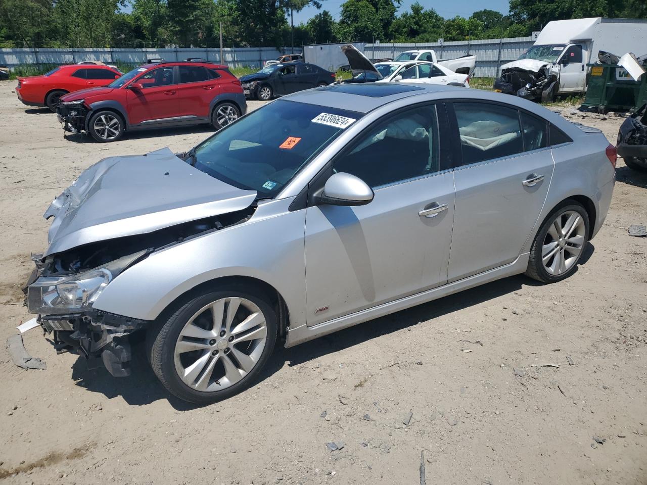 2015 Chevrolet Cruze Ltz for Sale in Hampton, VA - Front End