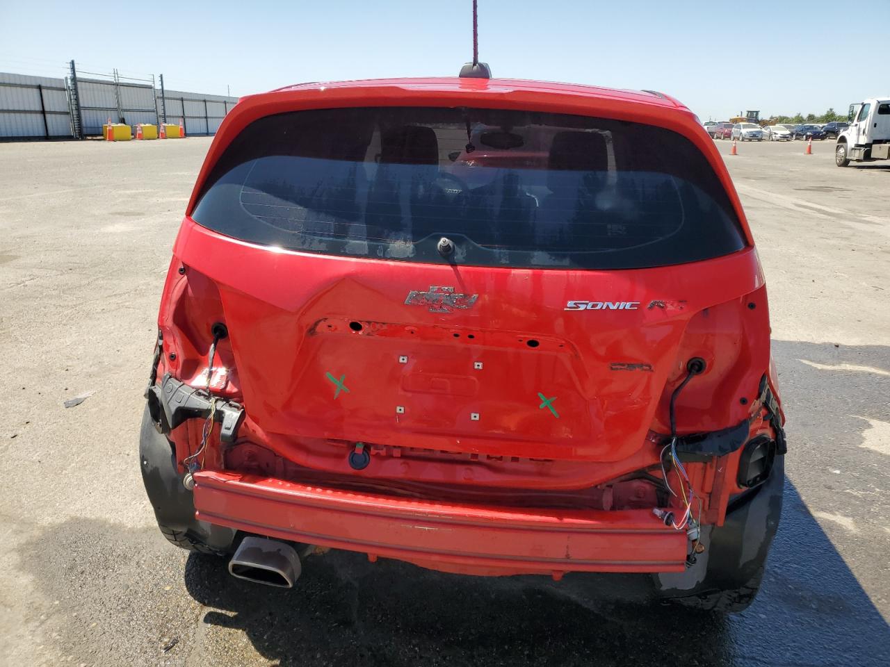 2015 Chevrolet Sonic Rs VIN: 1G1JG6SB1F4135547 Lot: 57491784